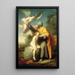 Le Sacrifice d'Isaac - Santiago Rebull — quadro incorniciato alla parete