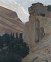 Maisons suspendues de Cuenca di Santiago Rusiñol — vista dell’opera