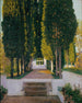 Giardini del Generalife - Santiago Rusiñol — vista dell’opera