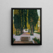 Giardini del Generalife - Santiago Rusiñol — quadro incorniciato alla parete