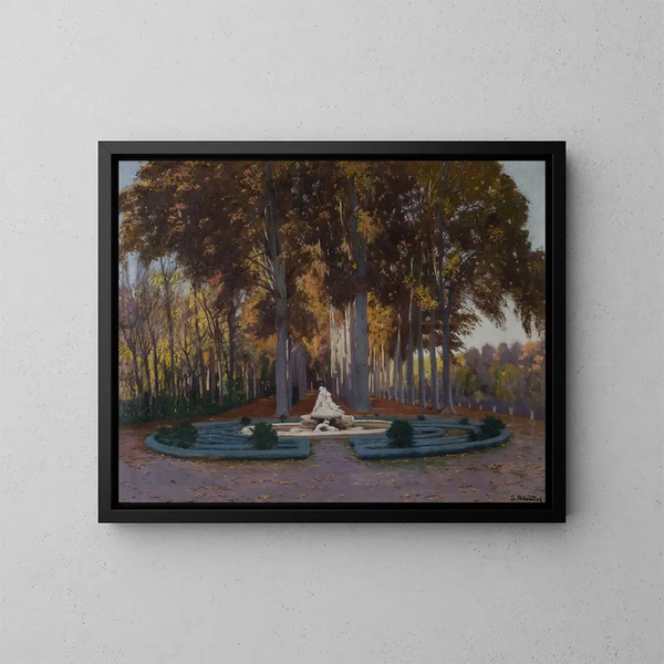 Otoal - Santiago Rusiñol — quadro incorniciato alla parete