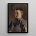 Portrait d'un garçon - Santiago Rusiñol — quadro incorniciato alla parete