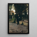 Senyor Quer dans le jardin - Santiago Rusiñol — quadro incorniciato alla parete