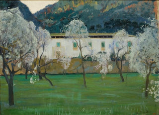 Santiago Rusiol - White Farmhouse Bunyola Majorca.webp