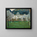 Ferme blanche à Bunyola, Majorque - Santiago Rusiñol — quadro incorniciato alla parete