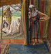 Sarah ascolta e ride - James Tissot — vista dell’opera