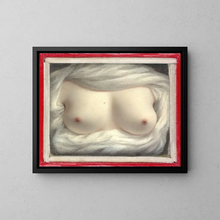 Bellezza rivelata - Sarah Goodridge — quadro incorniciato alla parete