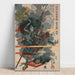 Riproduzione del dipinto Sasai Kyuzo Masayasu - Utagawa Kuniyoshi