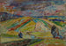 Paesaggio con un patchwork di campi - Sasza Blonder — vista dell’opera