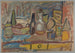 Nature morte con bottiglie e caraffa - Sasza Blonder — vista dell’opera