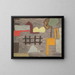 Paesaggio surrealista con sudore - Sasza Blonder — quadro incorniciato alla parete