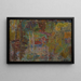 Strada nella foresta - Sasza Blonder — quadro incorniciato alla parete