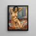 Donna nuda - Sava Šumanović — quadro incorniciato alla parete