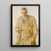 Portrait d'un gentleman - Saveli Abramovich Sorin — quadro incorniciato alla parete