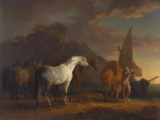 Sawrey Gilpin - Gulliver Taking His Final Leave of the Land of the Houyhnhnms.webp