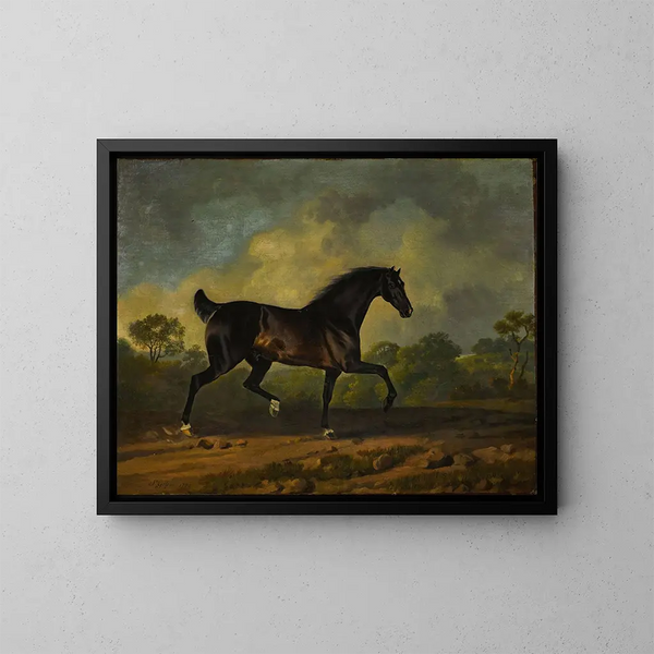 Cavallo al trotto - Sawrey Gilpin — quadro incorniciato alla parete