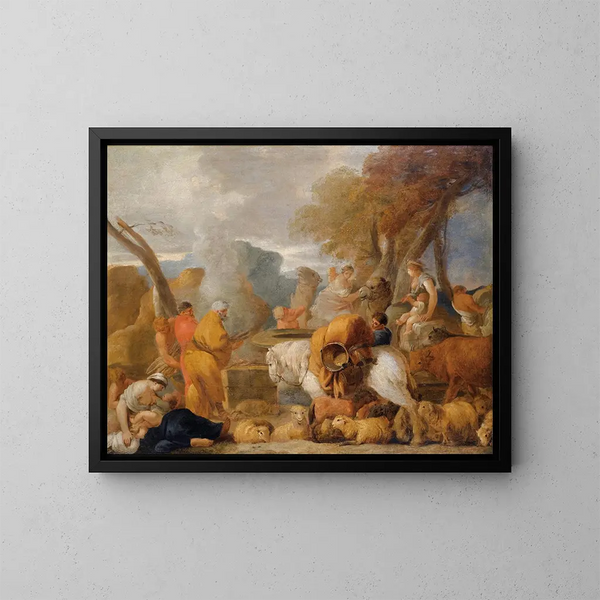Scène sacrificielle - Sébastien Bourdon — quadro incorniciato alla parete