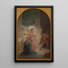 Maximien reculant à la vue de l'angelo che protegge Santa Susanna - Sébastien Norblin de la Gourdaine — quadro incorniciato alla parete