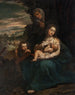 La Vierge à l'Enfant avec sainte Élisabeth et saint Jean enfant - Scarsellino — vista dell’opera
