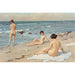 Riproduzione del dipinto Scène di spiaggia con donne che si bagnano - Paul Fischer