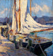 Scène di banchina a Gloucester - Bertha Eversfield Perrie — vista dell’opera
