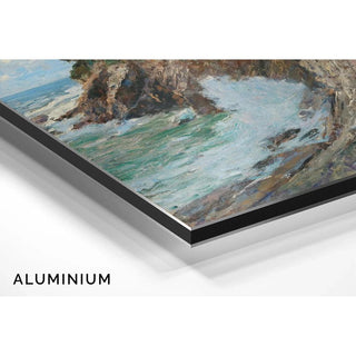 Scène sur la côte de Nervi - Alfred Zoff | Reproduction Tableau Décoration murale affiche copie
