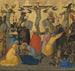 Scene della Passione di Cristo: La Crocifissione, pannello centrale - Andrea Vanni — vista dell’opera
