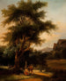 Pastori al santuario di Artemide - Scuola di Claude Lorrain — vista dell’opera