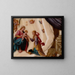 Il matrimonio mistico di Santa Caterina - Scuola di Antonio Tempesta — quadro incorniciato alla parete