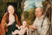 La Vierge à l'Enfant avec saint Bernard de Clairvaux - Scuola di Bruges — vista dell’opera