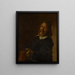 Il Ridenteur - Scuola di Frans Hals — quadro incorniciato alla parete