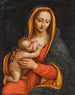Vergine con Bambino - Scuola di Leonardo da Vinci — vista dell’opera