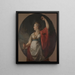 Allégorie della Giustizia Thémis - Scuola di Marcello Bacciarelli — quadro incorniciato alla parete