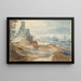 Château sur le Rivage - Ecole de Pieter Bruegel l'Ancien — quadro incorniciato alla parete