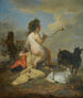 Un'allegoria di Cupido che soffia bolle con due capre - Scuola di Utrecht — vista dell’opera