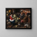Venditori di verdure - Scuola di Willem Pieterszoon Buytewech — quadro incorniciato alla parete