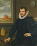 Ritratto di un gentiluomo - Scuola del Veneto — vista dell’opera