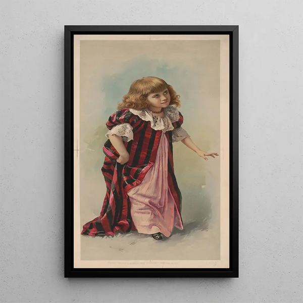 Petite princesse - Schumacher Ettlinger — quadro incorniciato alla parete