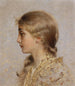 Fille de profil - Sebastian Lucius — vista dell’opera