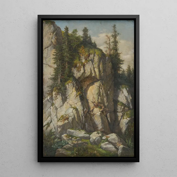 Falaises - Sebastian Luz — quadro incorniciato alla parete