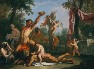 Un Bacchanal - Sebastiano Ricci — vista dell’opera