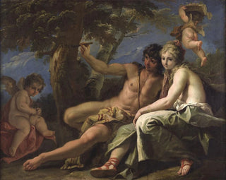 Angélique e Médor - Sebastiano Ricci — vista dell’opera