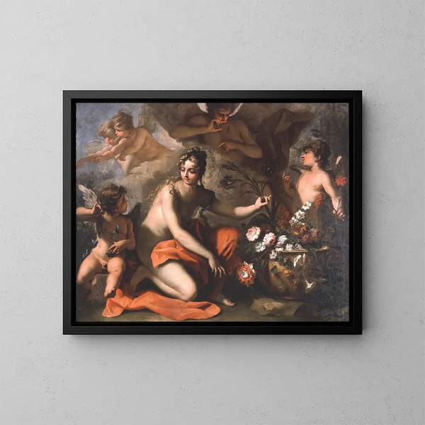Flore - Sebastiano Ricci — quadro incorniciato alla parete