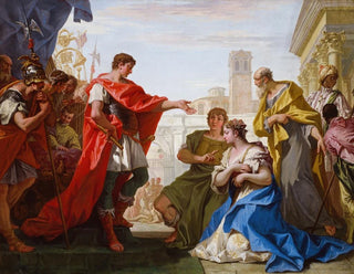 La Tempérance de Scipion - Sebastiano Ricci — vista dell’opera