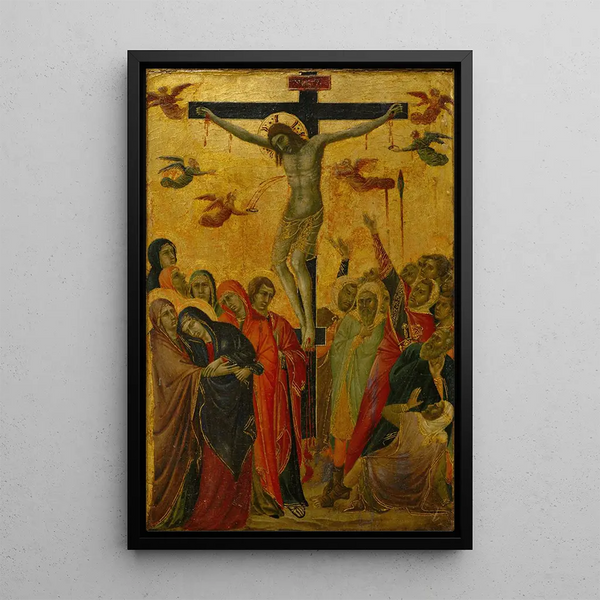 La Crucifixion - Segna di Buonaventura — quadro incorniciato alla parete