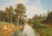 Scène boschiva estiva - Semyon Fedorovich Fedorov — vista dell’opera