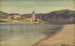 Vista di Dürnstein dalla riva opposta del Danubio - Serafin Maurer — vista dell’opera