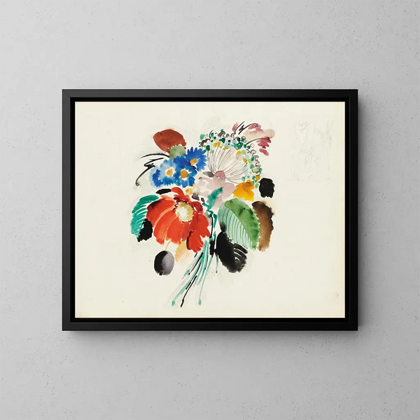 Bouquet misto - Sergey Chekhonin — quadro incorniciato alla parete