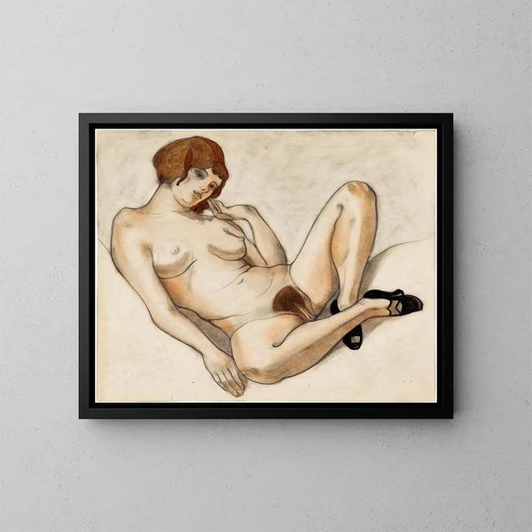 Nu - Sergey Yurievich Sudeikin — quadro incorniciato alla parete