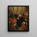 Processione a Roma - Severin Falkman — quadro incorniciato alla parete